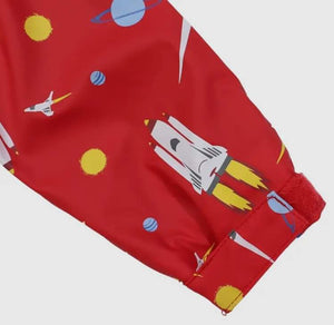 Space Red Raincoat