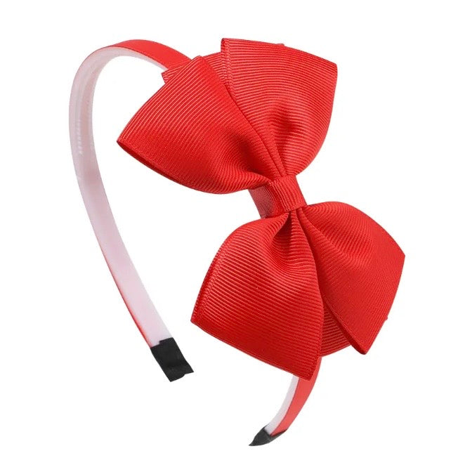 Bowknot Hairband Red