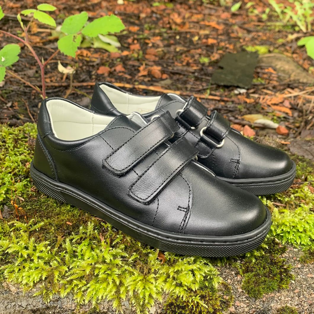 Andanines 232290-3 Black Leather School Shoes