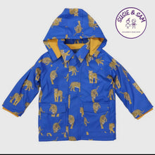 Load image into Gallery viewer, Tiger Blue Raincoat
