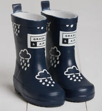 Load image into Gallery viewer, Grass &amp; Air Colour Changing Wellies Navy
