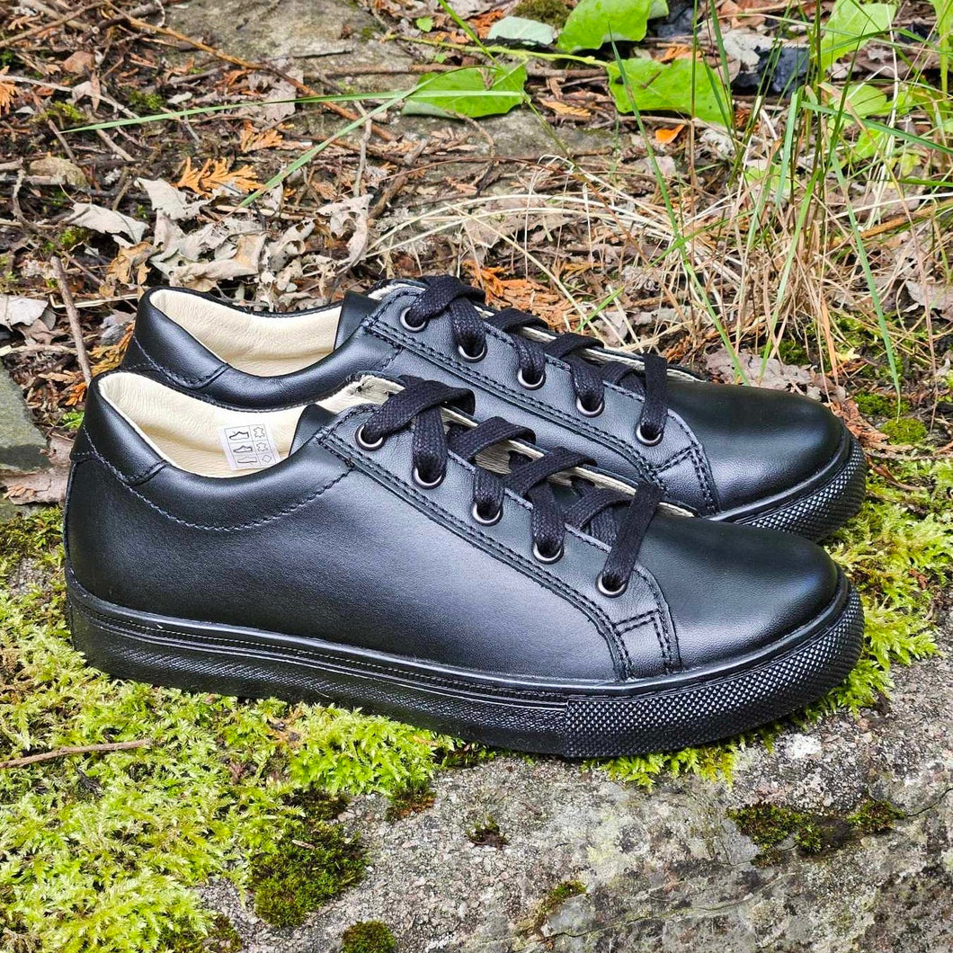 Froddo Morgan L Black Leather School Shoes