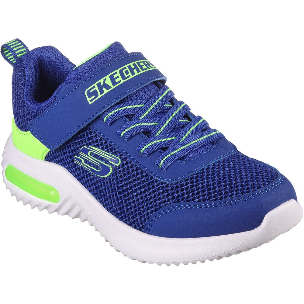 Skechers Bounder Tech Blue Lime