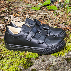 Froddo Morgan D Black Leather School Shoes